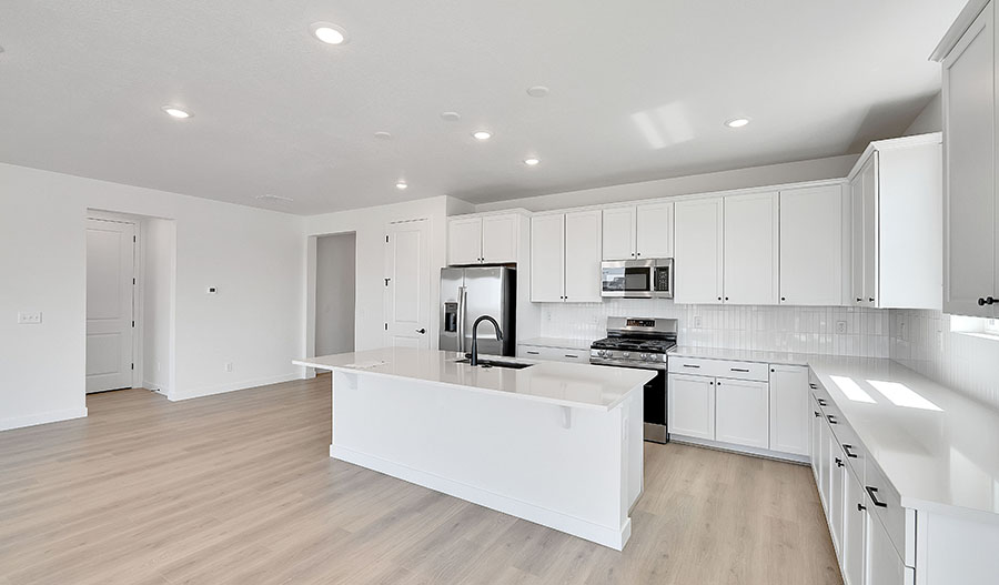 Kitchen of the Agate floor plan