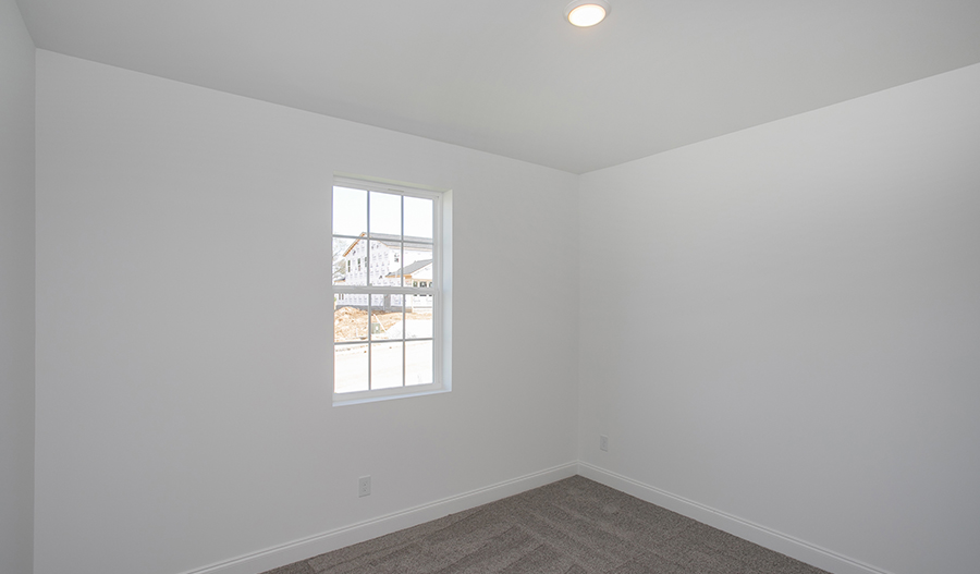 Bedroom of the Hopewell floor plan
