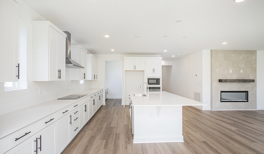 Kitchen of the Hopewell floor plan