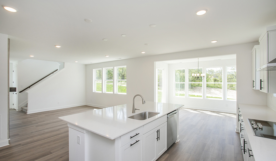 Kitchen of the Hopewell floor plan