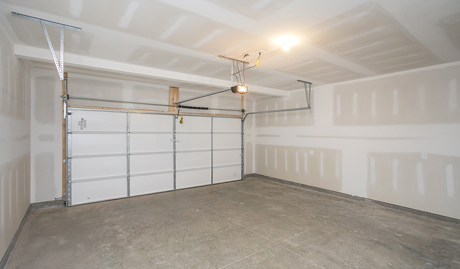 Garage of the Hopewell floor plan