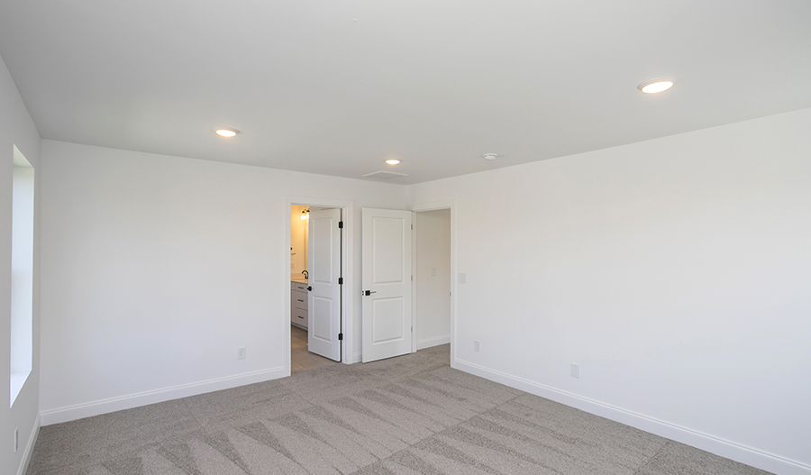 Bedroom of the Hopewell floor plan