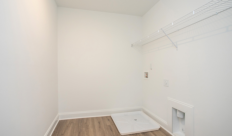 Laundry of the Hopewell floor plan