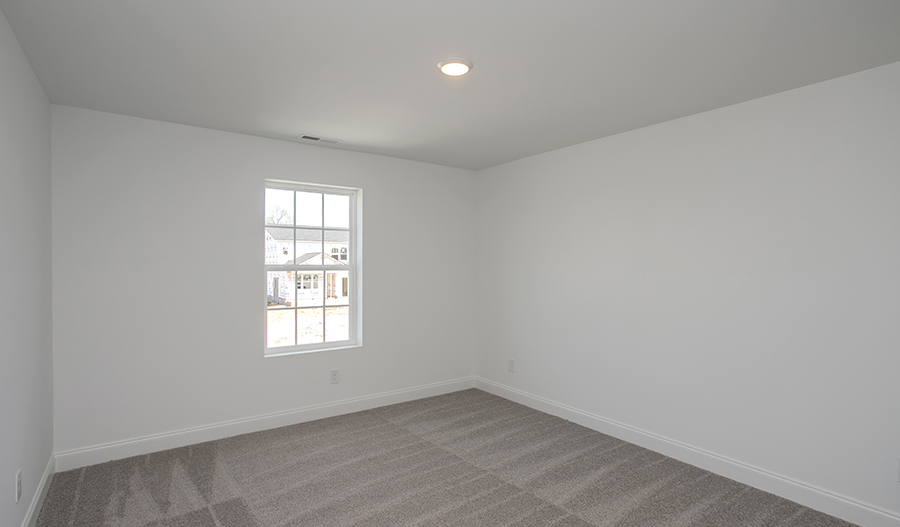 Bedroom of the Hopewell floor plan