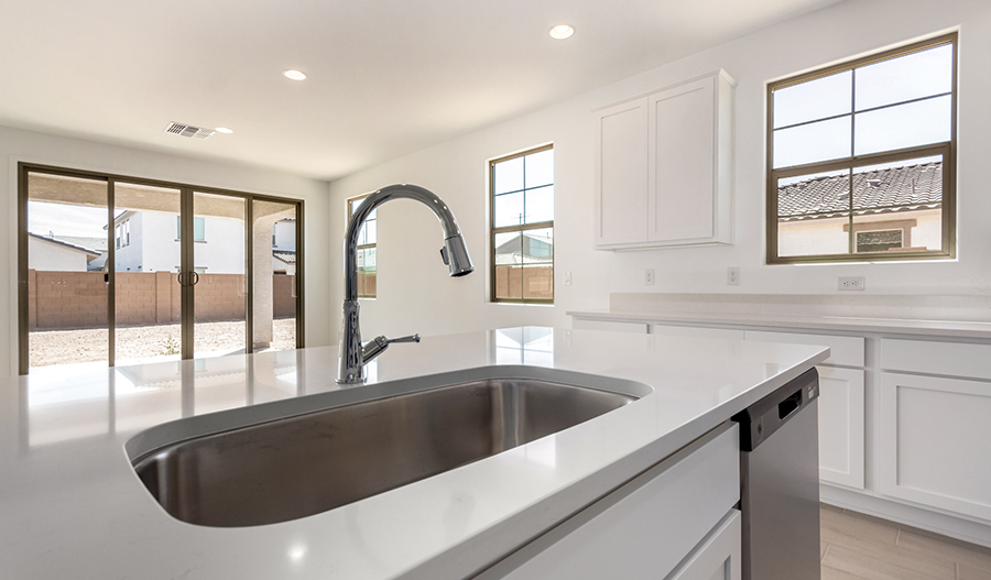 Kitchen of the Agate floor plan