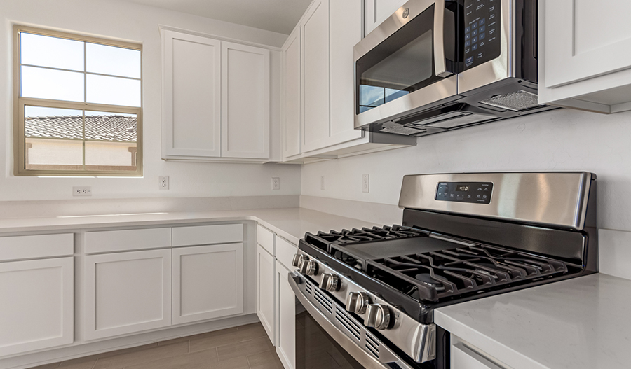 Kitchen of the Agate floor plan