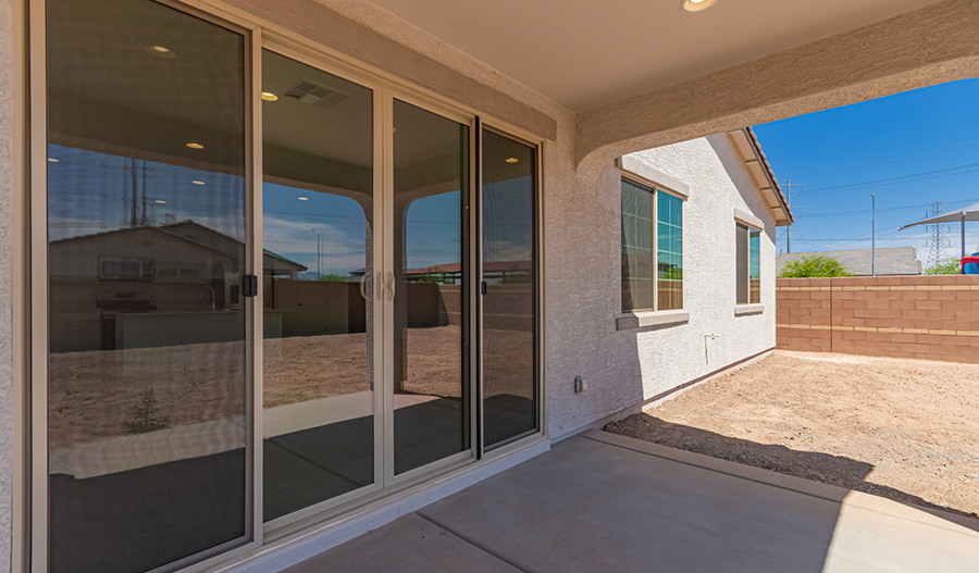 Patio of the Agate floor plan