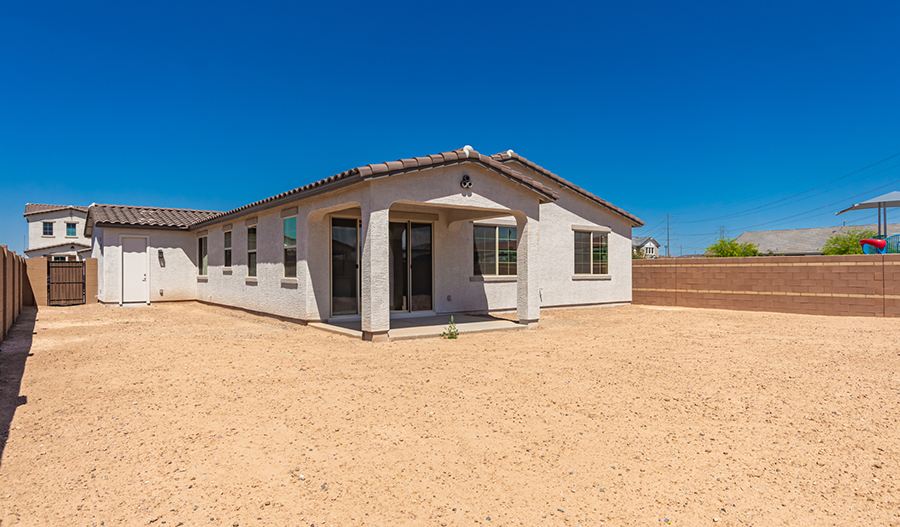 Rear Exterior of the Agate floor plan