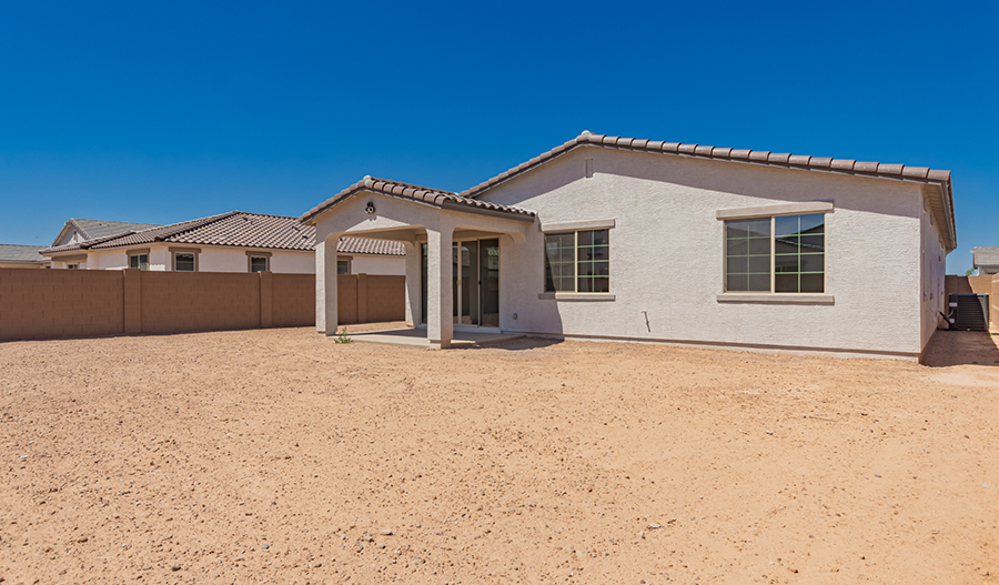 Rear Exterior of the Agate floor plan