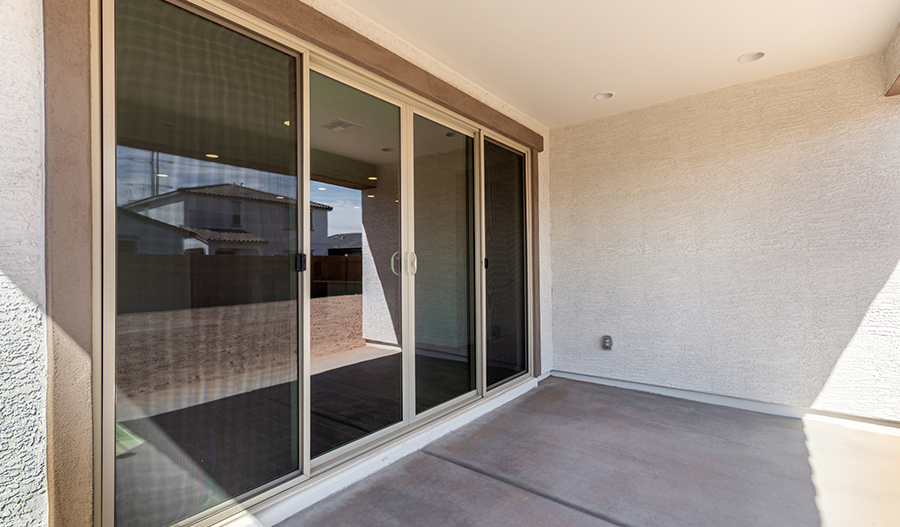 Patio of the Slate floor plan