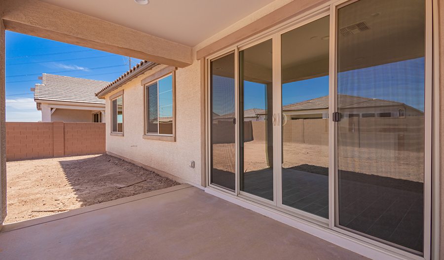 Patio of the Agate floor plan