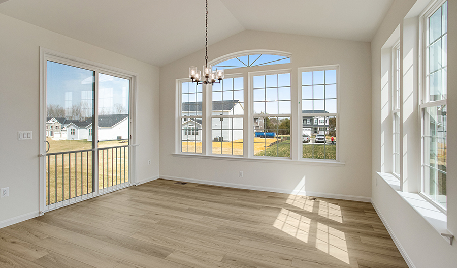 Sunroom of the Hemingway floor plan