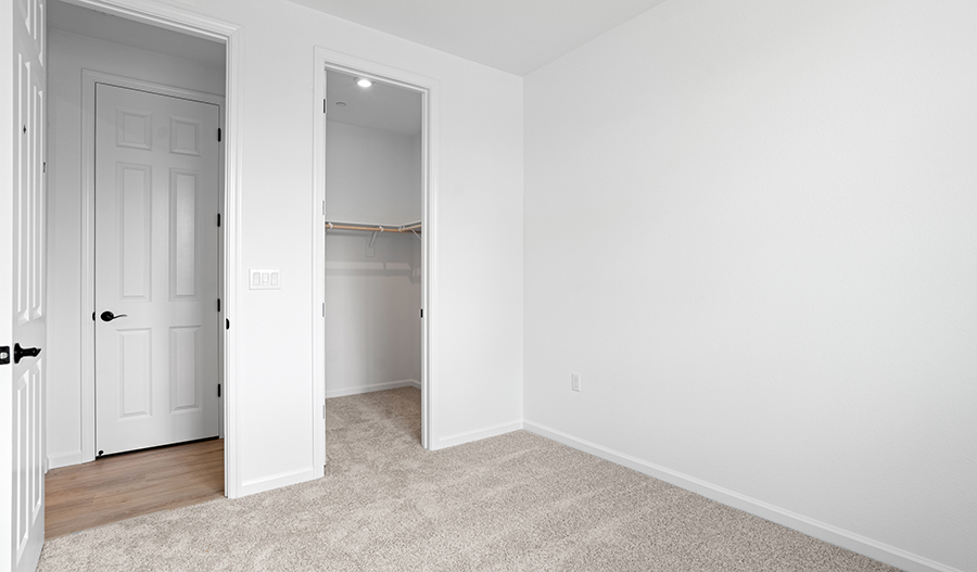 Bedroom of the Ruby floor plan