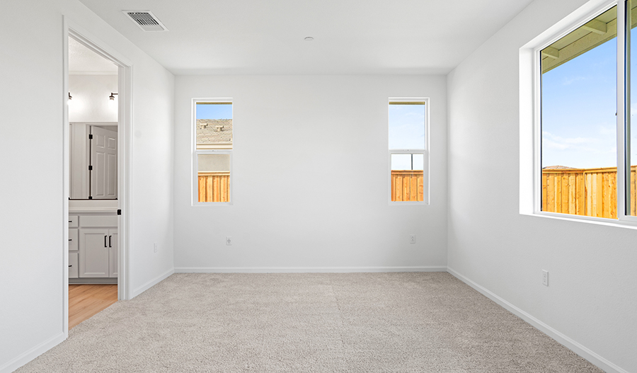 Bedroom of the Ruby floor plan