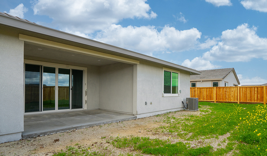 Rear Exterior of the Ruby floor plan