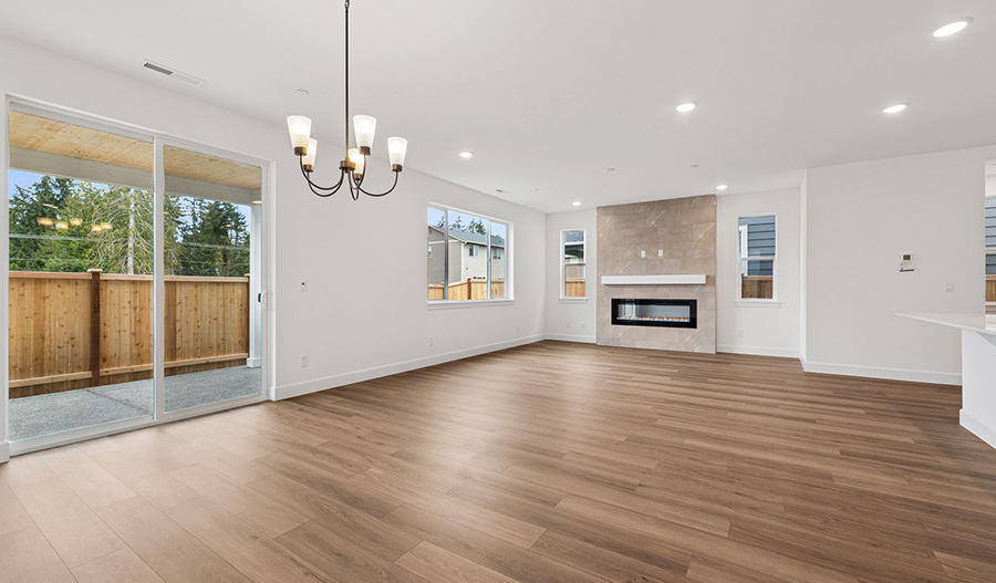 Dining Area of the Laurel floor plan