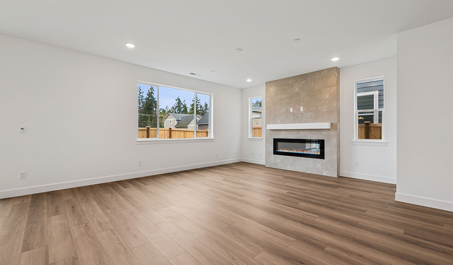 Great Room of the Laurel floor plan
