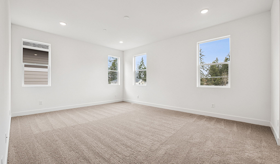 Bedroom of the Laurel floor plan