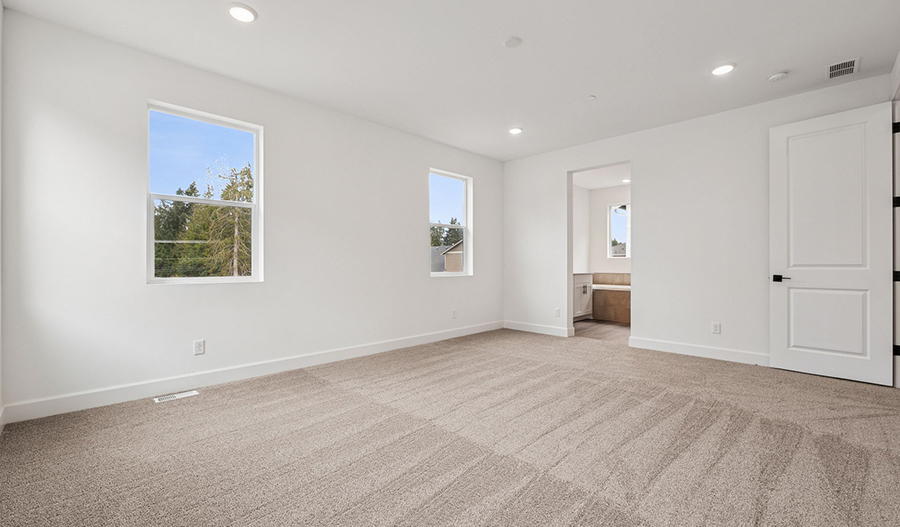Bedroom of the Laurel floor plan