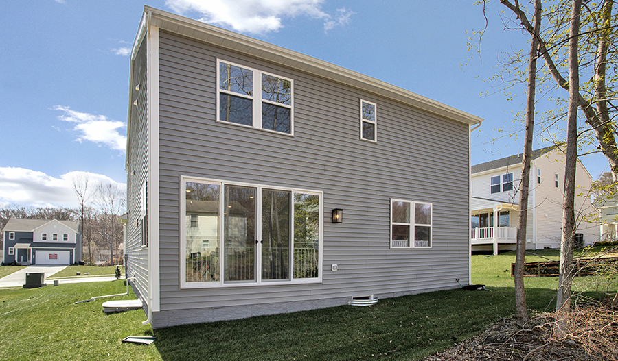 Rear Exterior of the Moonstone floor plan