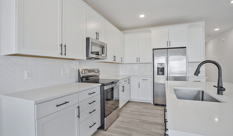 Kitchen of the Moonstone floor plan