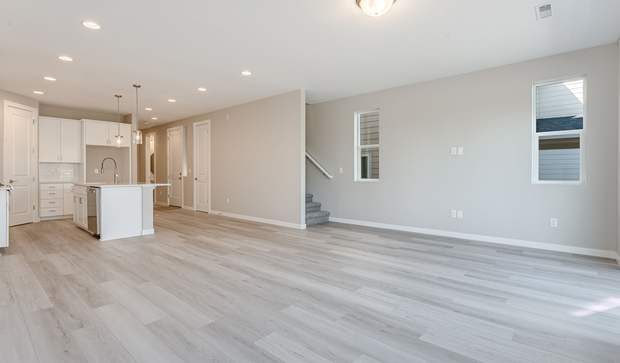 Great Room of the Marblewood floor plan