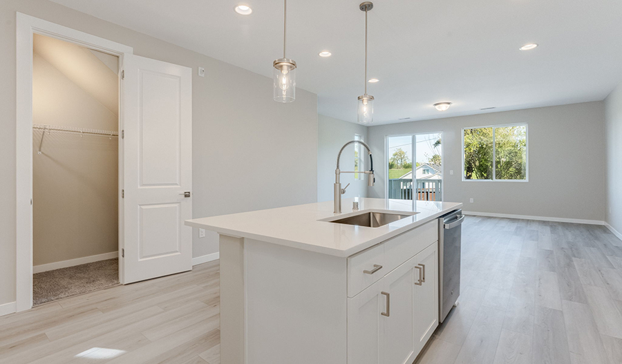 Kitchen of the Marblewood floor plan