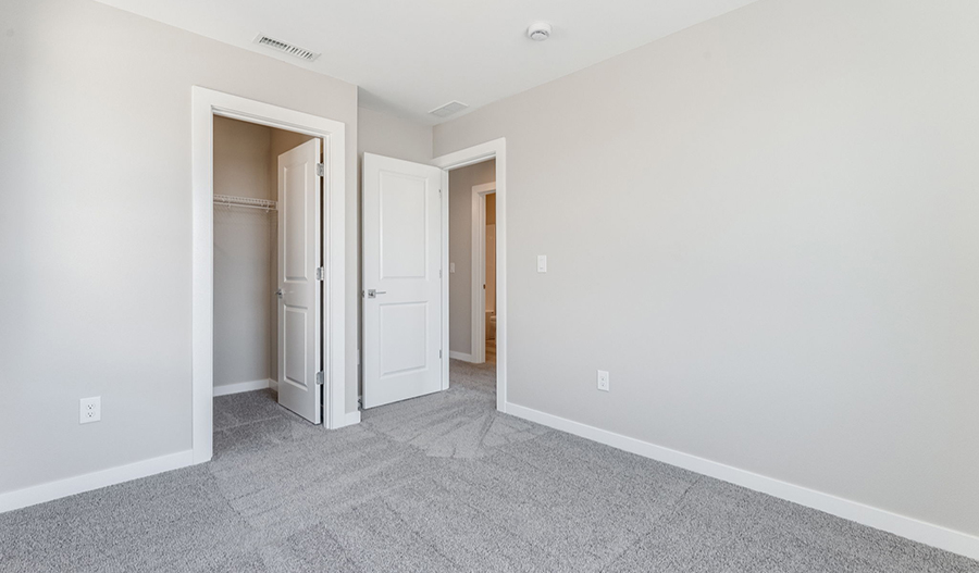 Bedroom of the Marblewood floor plan