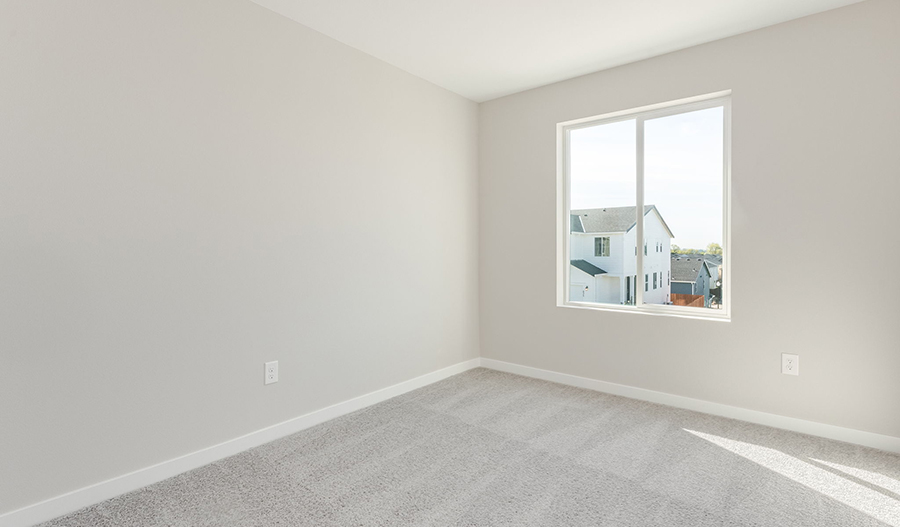 Bedroom of the Marblewood floor plan