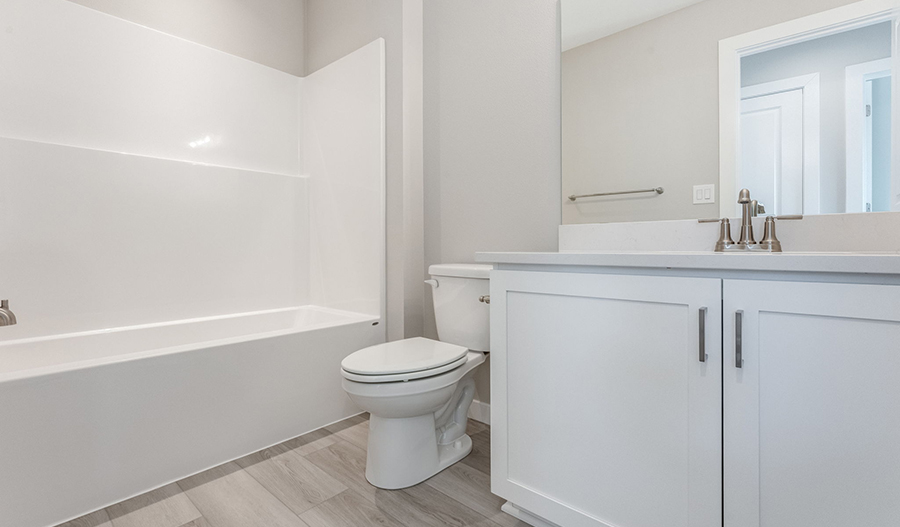 Bathroom of the Marblewood floor plan