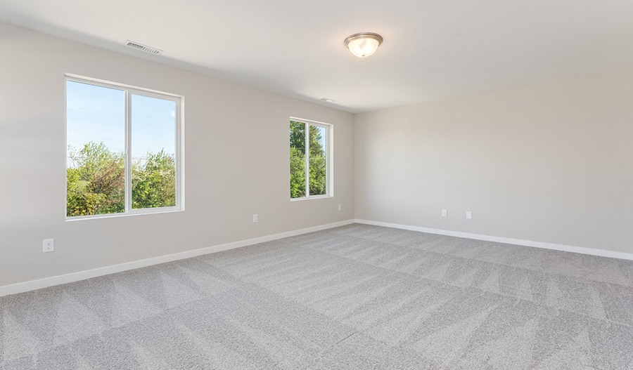 Bedroom of the Marblewood floor plan