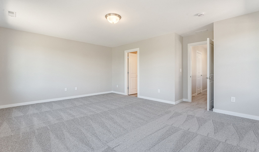 Bedroom of the Marblewood floor plan