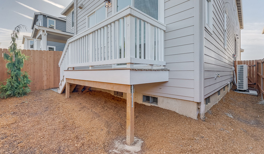 Porch of the Marblewood floor plan