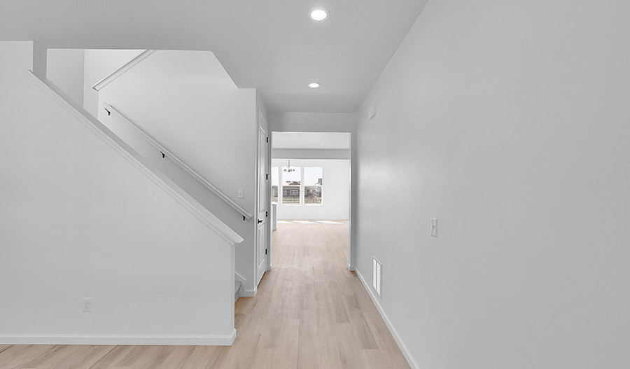 Entry of the Whitman floor plan