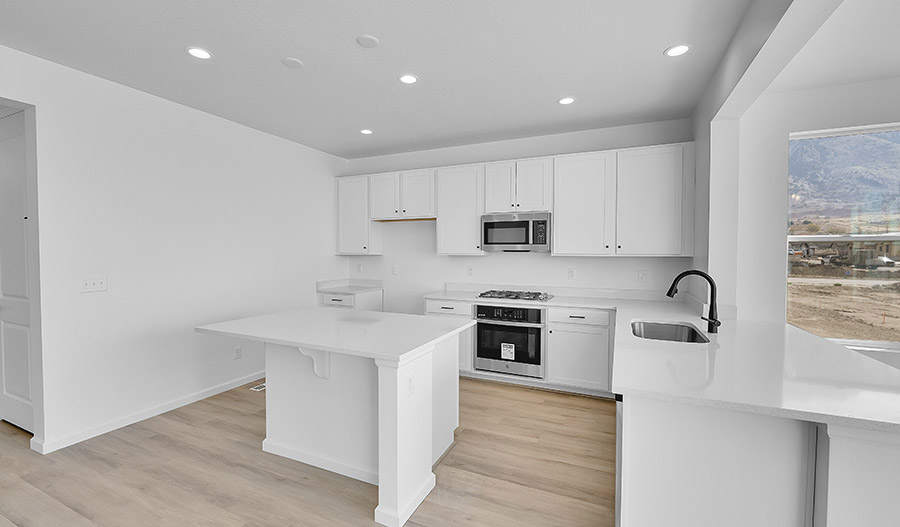 Kitchen of the Whitman floor plan