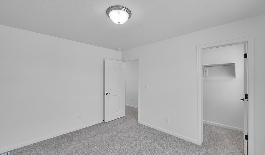 Bedroom of the Whitman floor plan