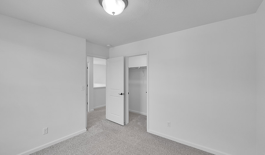 Bedroom of the Whitman floor plan