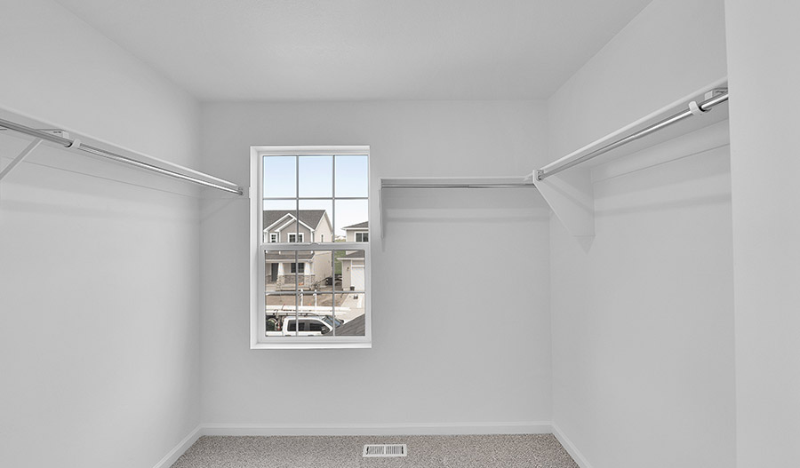 Closet of the Whitman floor plan