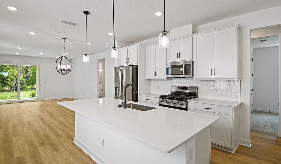Kitchen of the Beech floor plan