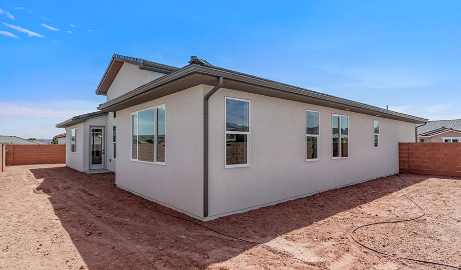 Rear Exterior of the Melody floor plan