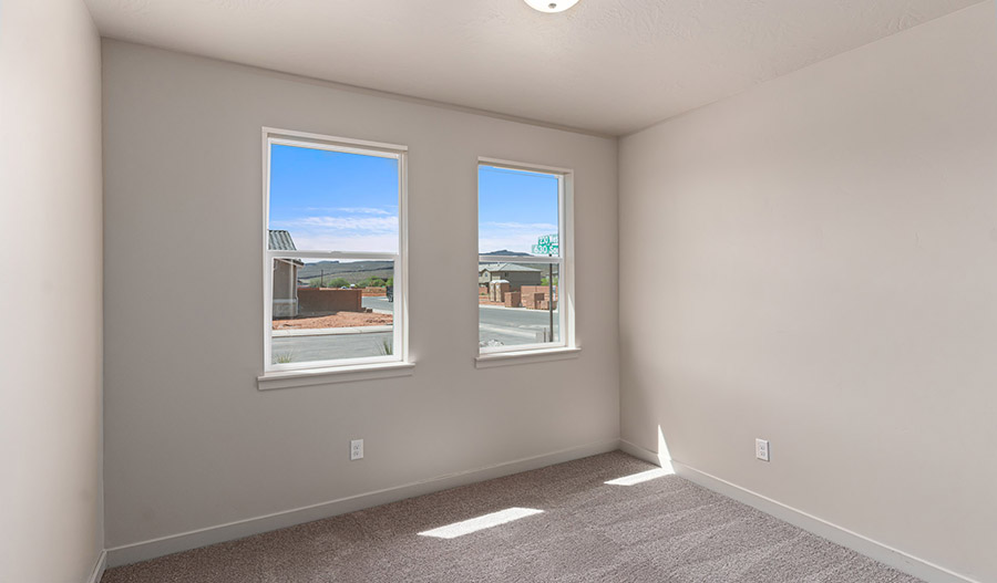 Bedroom of the Melody floor plan