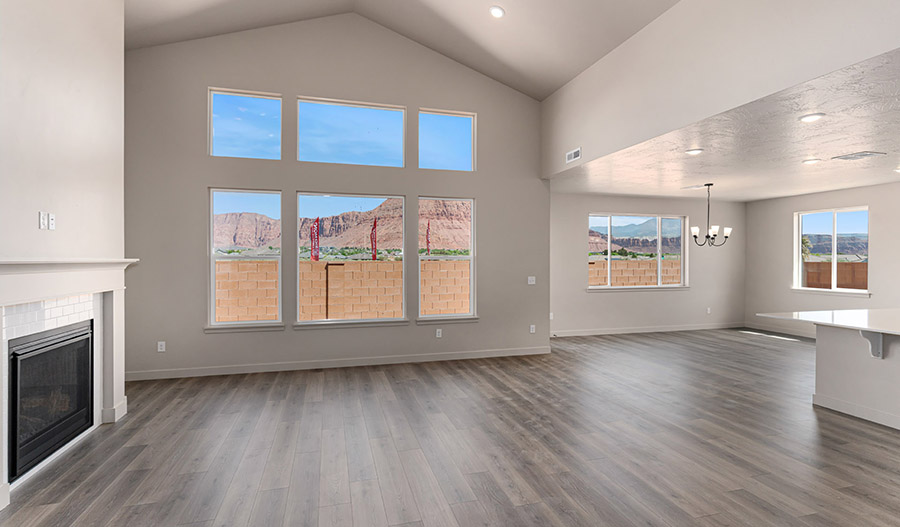 Great Room of the Melody floor plan