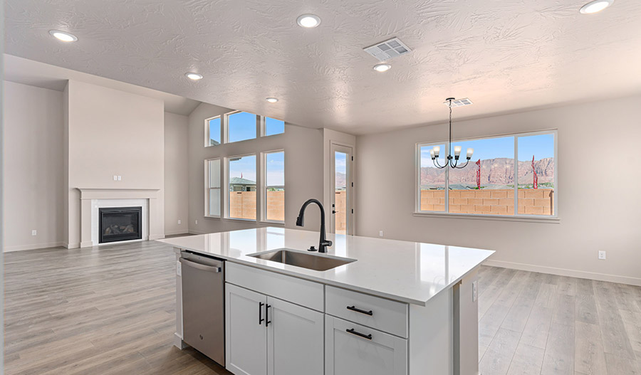 Kitchen of the Melody floor plan