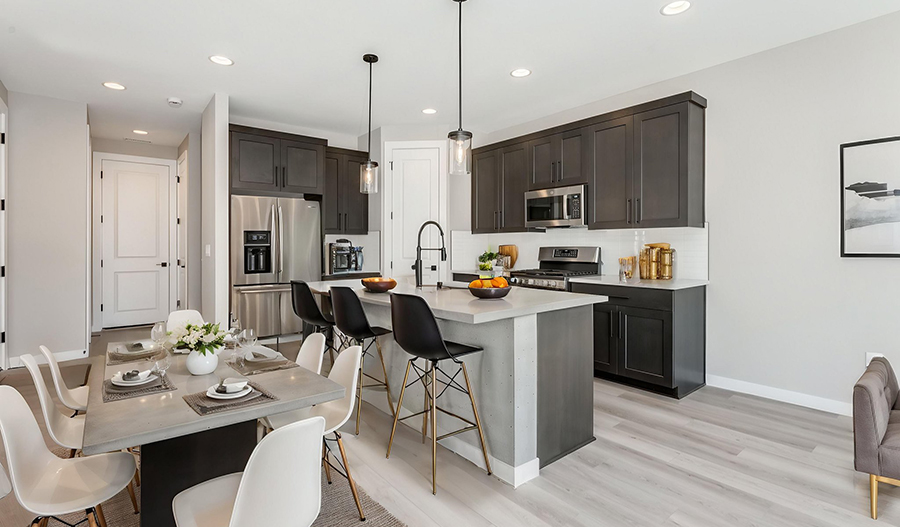 Kitchen of the Alpine floor plan