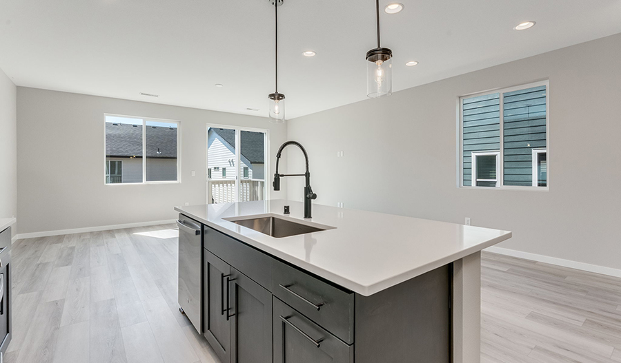 Kitchen of the Alpine floor plan