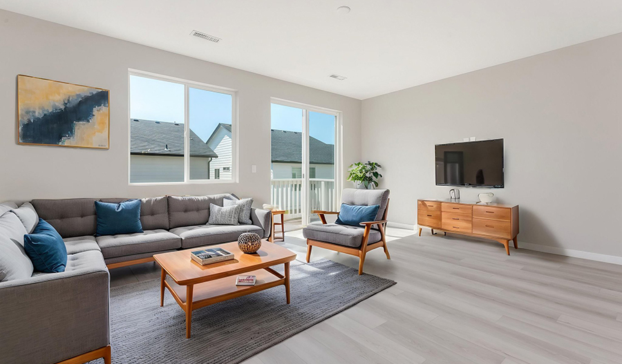 Great Room of the Alpine floor plan