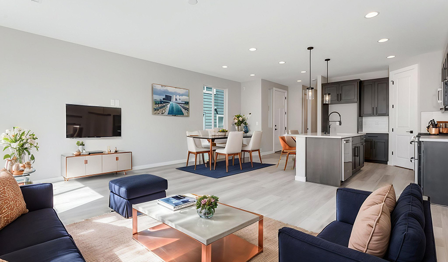 Great Room of the Alpine floor plan