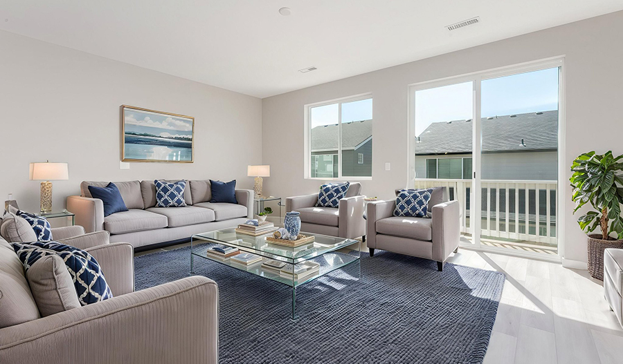 Great Room of the Alpine floor plan