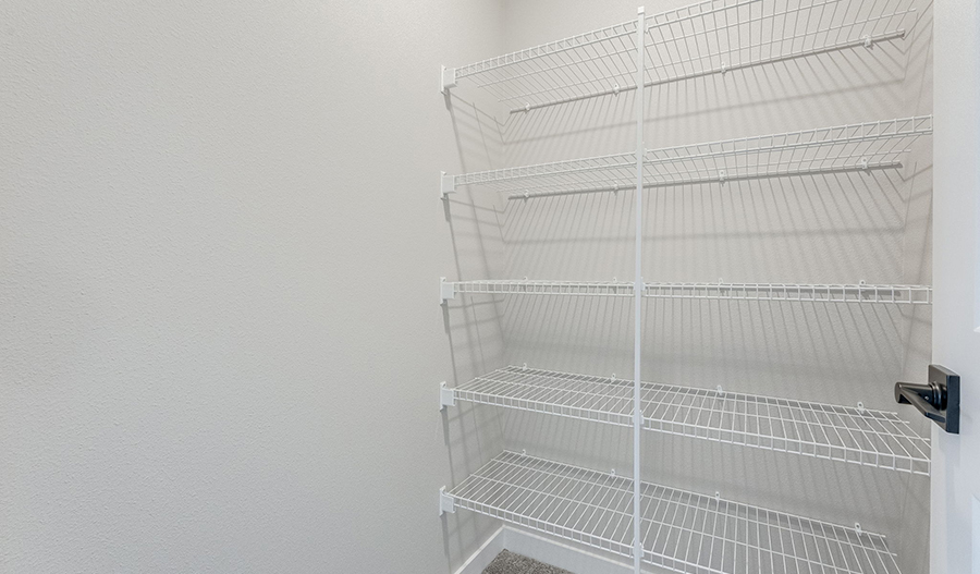 Storage of the Alpine floor plan