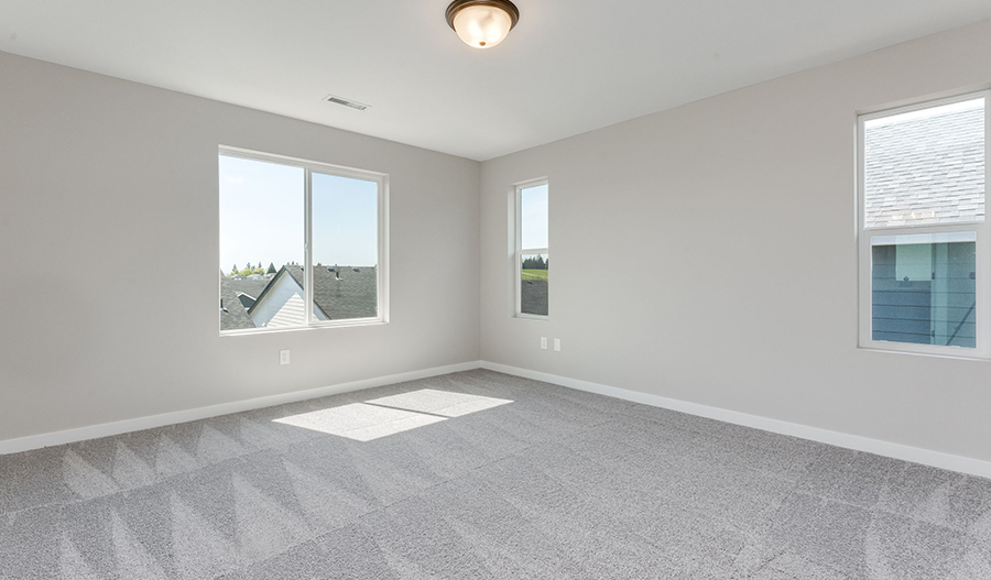 Bedroom of the Alpine floor plan